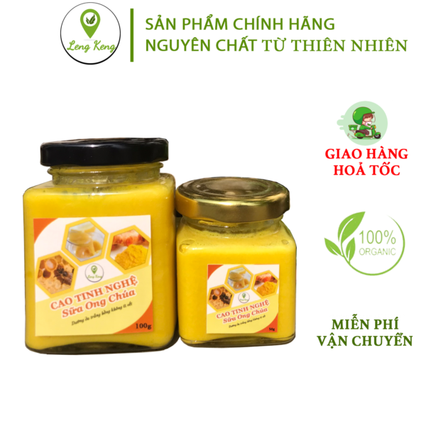Cao Tinh Nghệ Sữa Ong Chúa