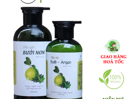 Dầu gội bưởi giảm rụng tóc, sạch gầu, chứa biotin ngăn rụng tóc