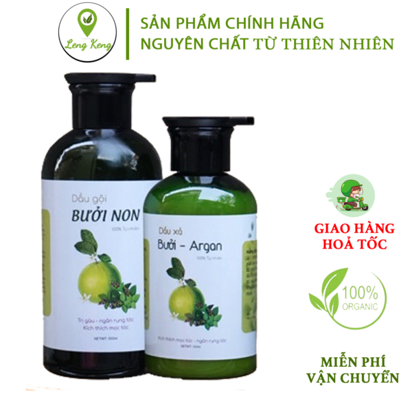 Dầu gội bưởi giảm rụng tóc, sạch gầu, chứa biotin ngăn rụng tóc