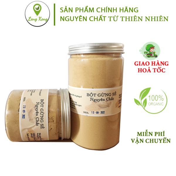 Bột Gừng Sẻ Cay Nguyên Chất